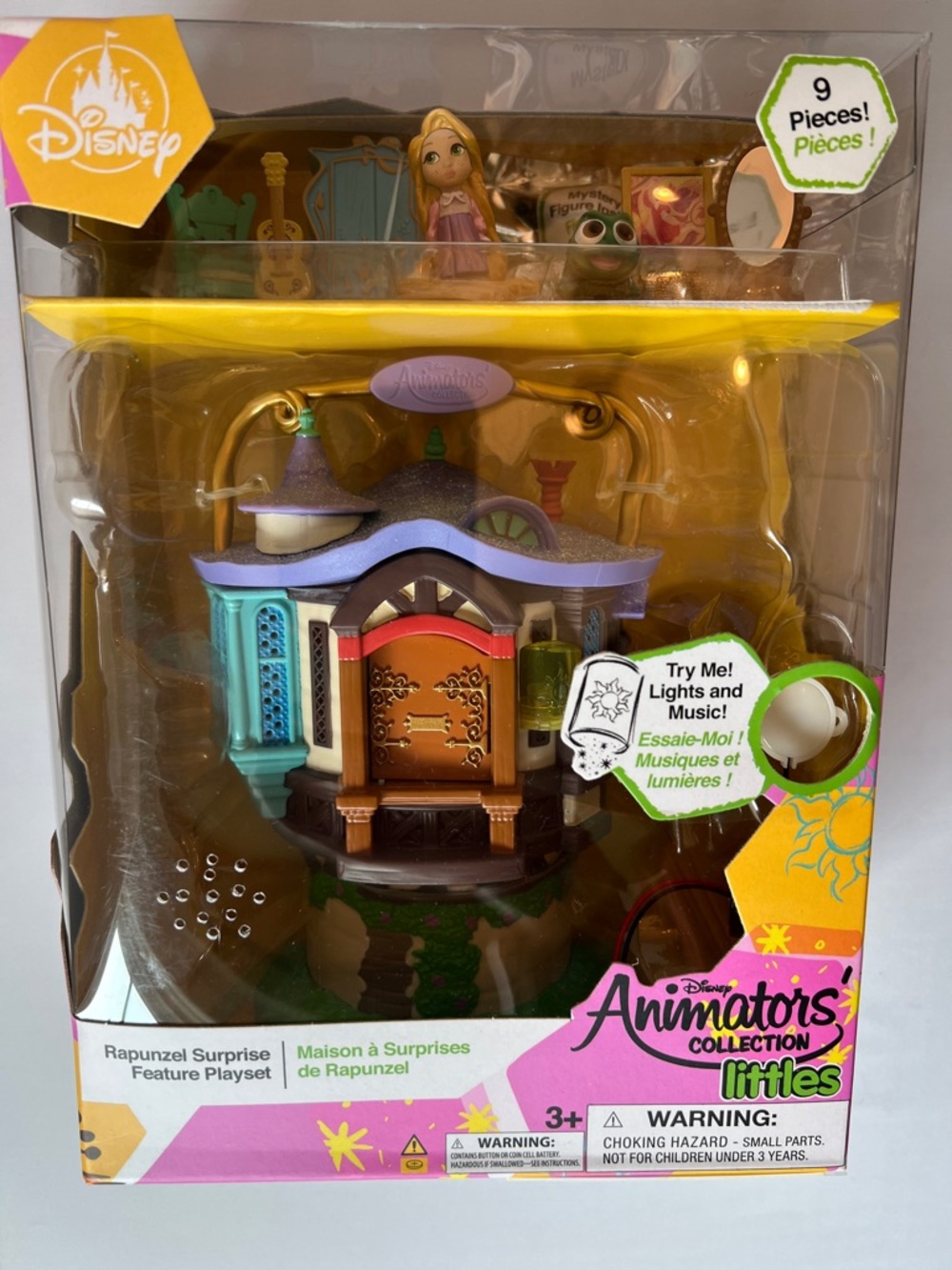 Disney Animators Collection Littles Rapunzel Mini Playset NIB - Picture 8 of 11